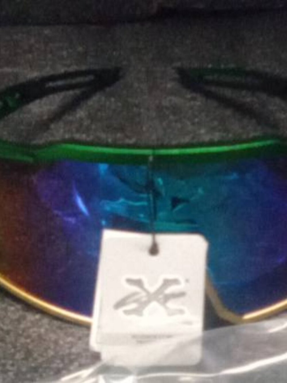Green X Loop Sunglasses